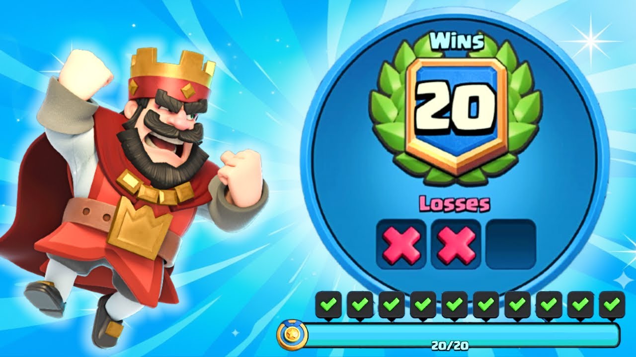 невыполнимое испытание в Clash Royale...