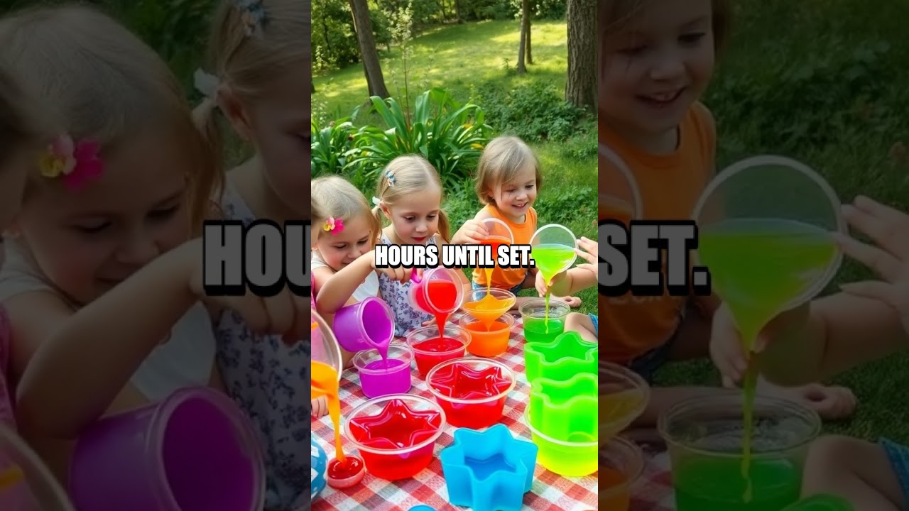 The Colorful Jello Chemistry Experiment