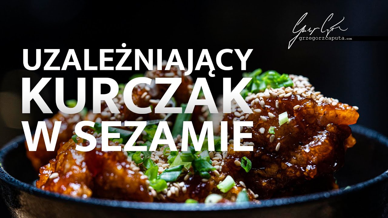 UZALEŻNIAJĄCY KURCZAK W SEZAMIE - NA OBIAD I KOLACJE