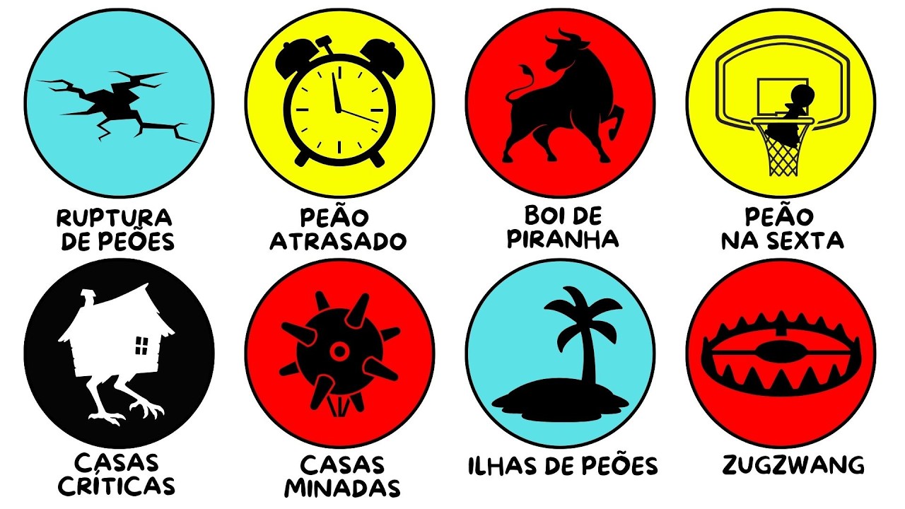 TODOS OS FINAIS DE PEÕES NO XADREZ EXPLICADOS EM 9 MINUTOS
