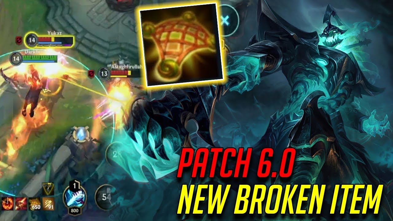 WILD RIFT HECARIM 6.0 WITH NEW ITEM IS BROKEN AF