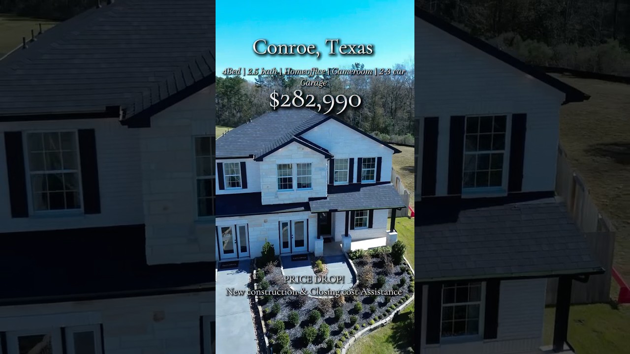 Affordable homes in Conroe Texas #realestateagent #realestate #texasrealtors