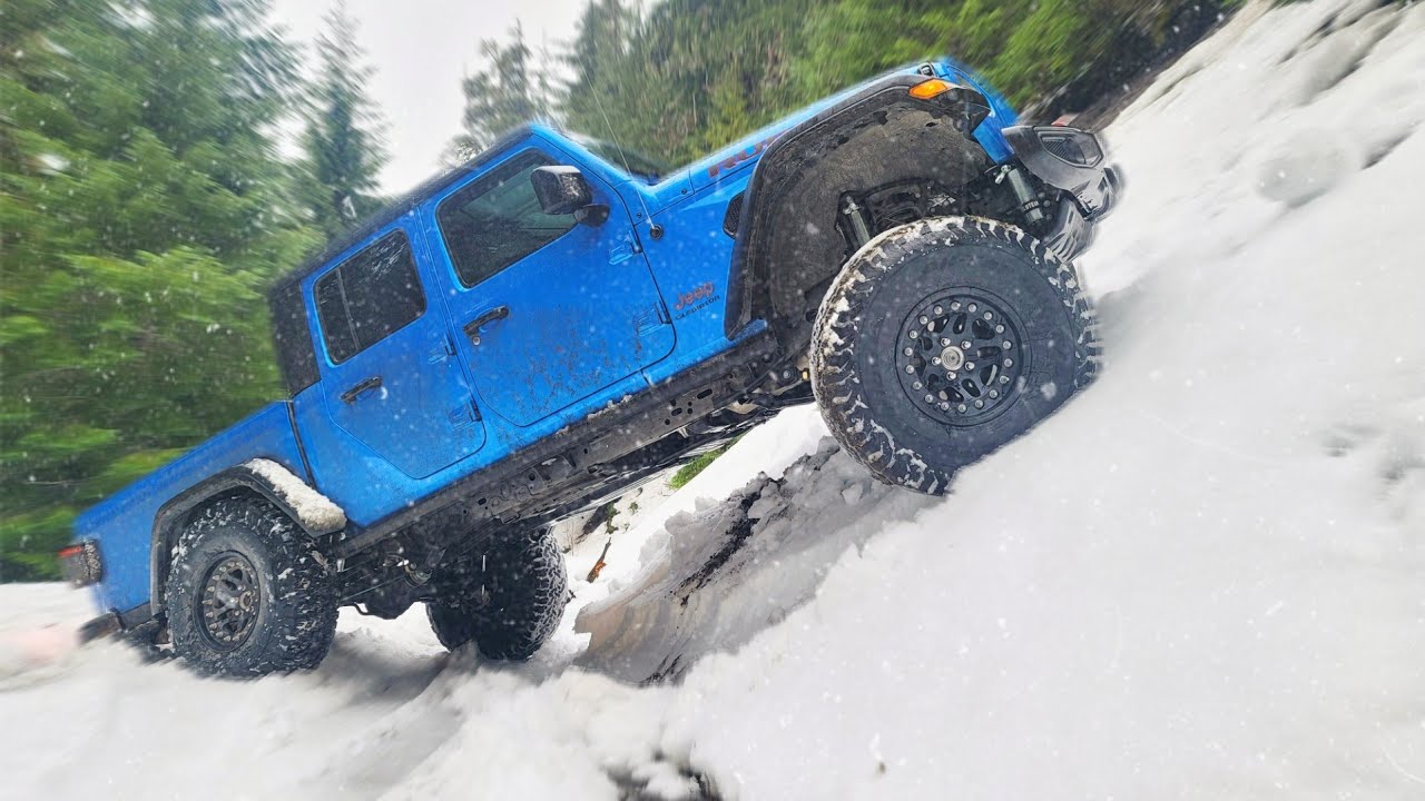 Jeep Gladiator: от стокового до 39-дюймового за один день! Шиномонтаж на дому и установка лифта 3...