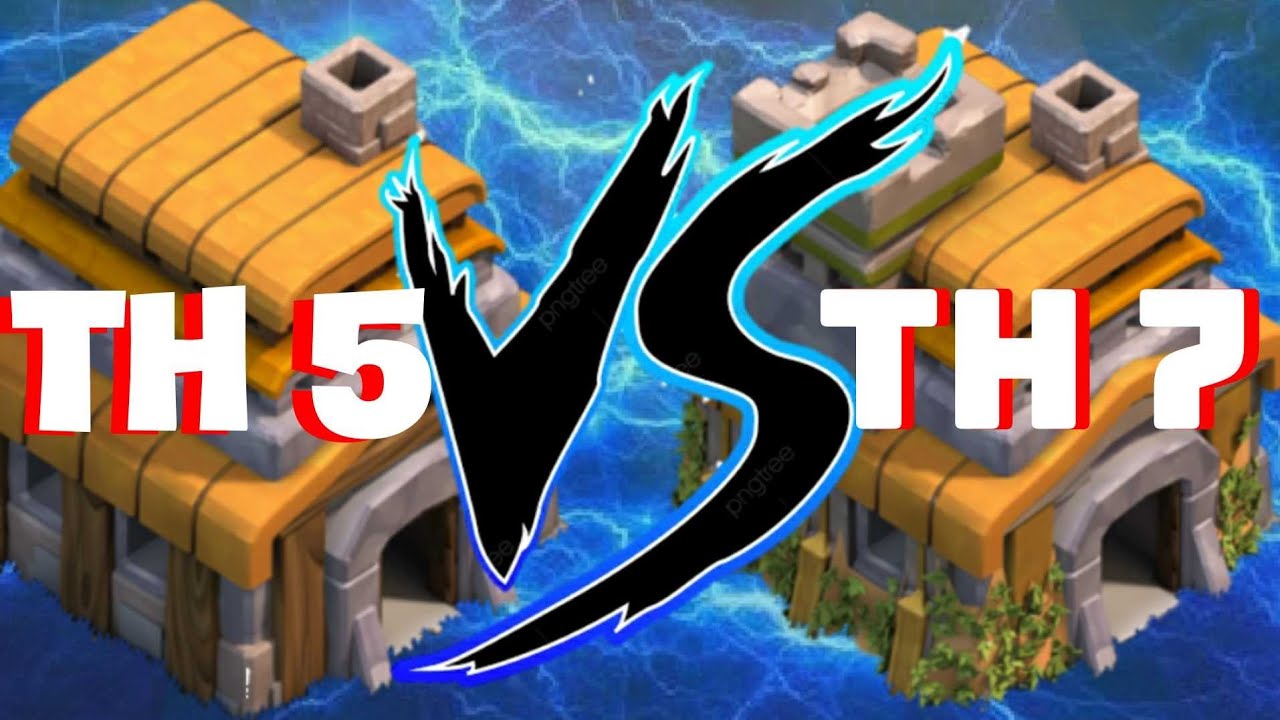TH5 VS TH7 WAR ATTACK STRATEGY