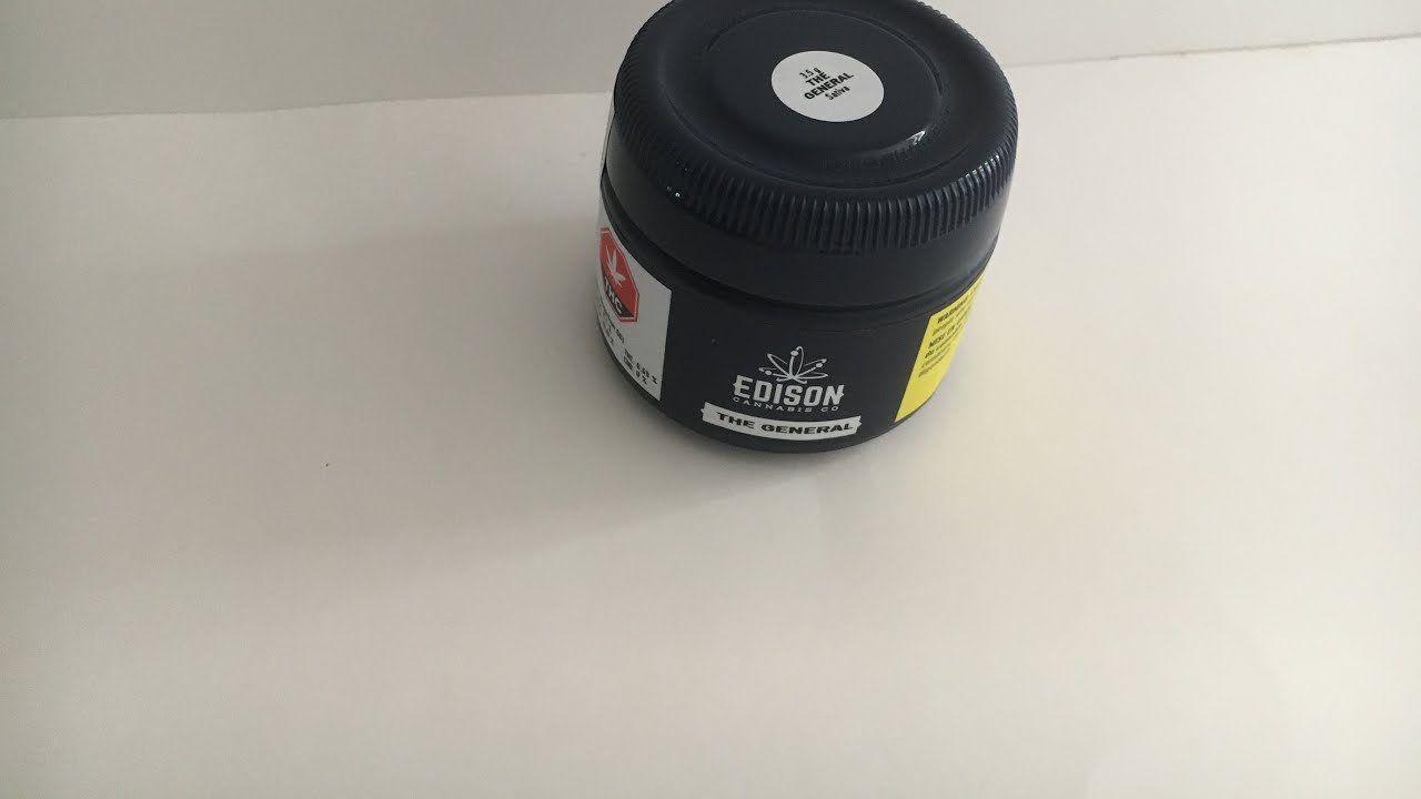 Weed Unboxing - The General by Edison Cannabis Company