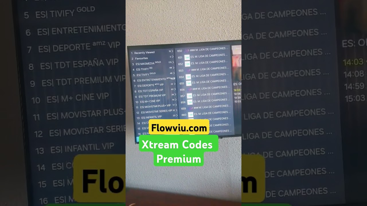 Xtream Codes Premium Espa&ntilde;a IPTV 2025