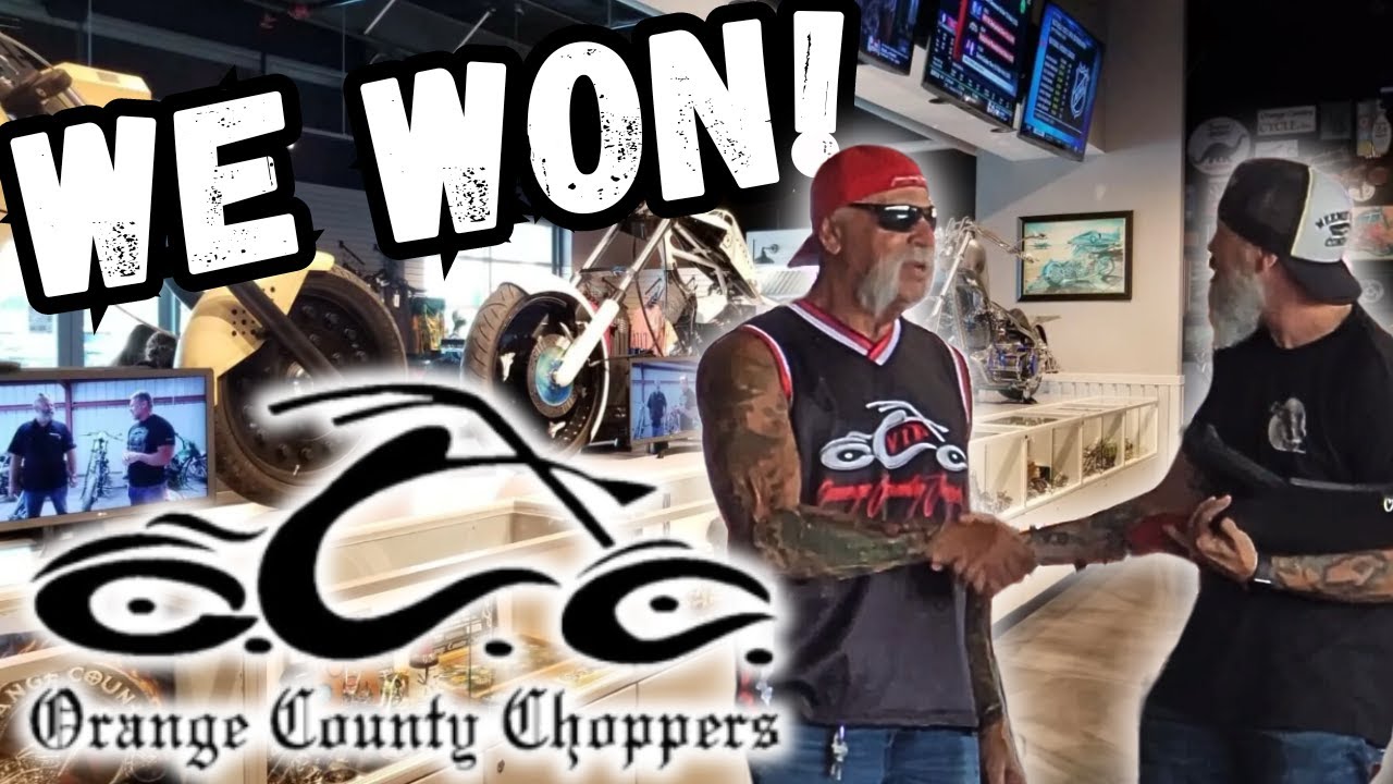 Выступление Orange County Choppers!