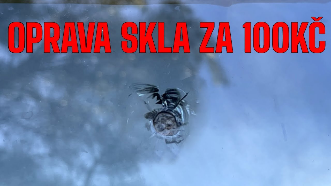 Jak opravit prasklinu na skle za 100 Kč