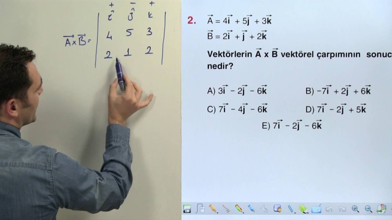 VEKTÖREL ÇARPIM