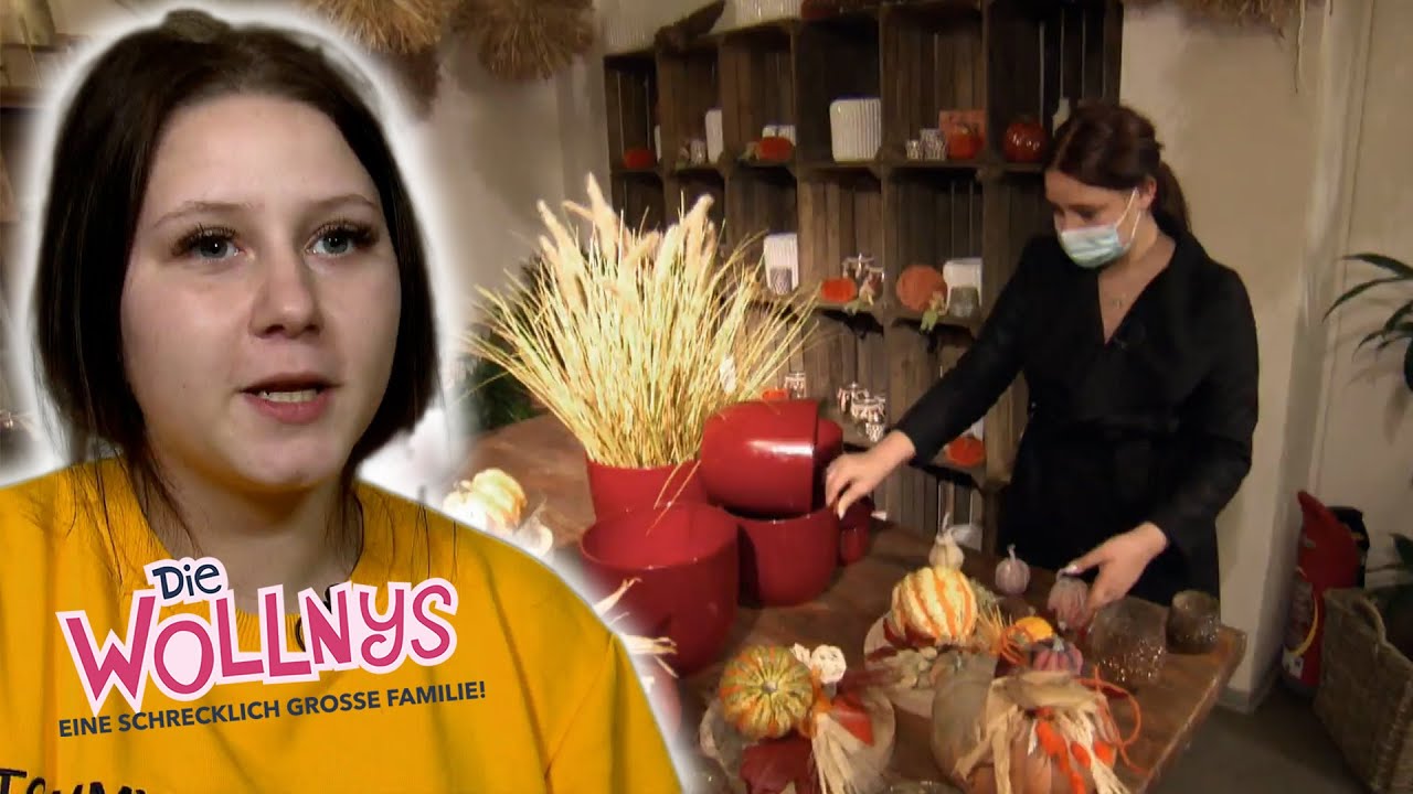Floristen-Praktikum statt Influencerin: Silvia greift durch! | Die Wollnys #wollnysclassics #192