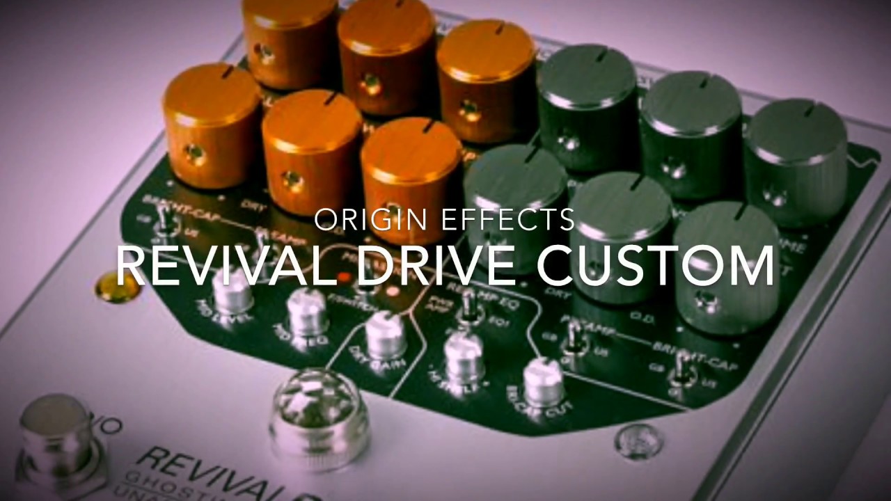 ORIGIN EFFECTS - Revival Drive (part 2) - JTM & Plexi tones with Strat