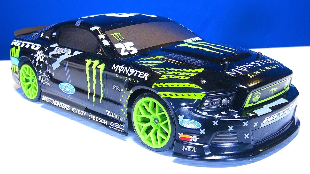 RC ADVENTURES - Learning to Drift: Part 16 Unboxing a HPI e10 Drift Car - Monster Energy