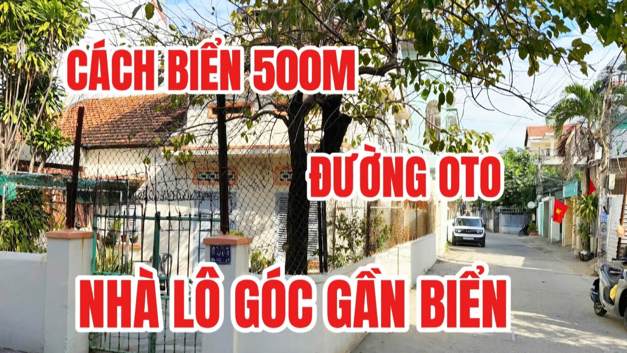 Bán Nhà Lô Góc Hẻm Oto Tránh Nhau Gần Biển Hòn Chồng Nha Trang| Cách Biển chỉ 500m