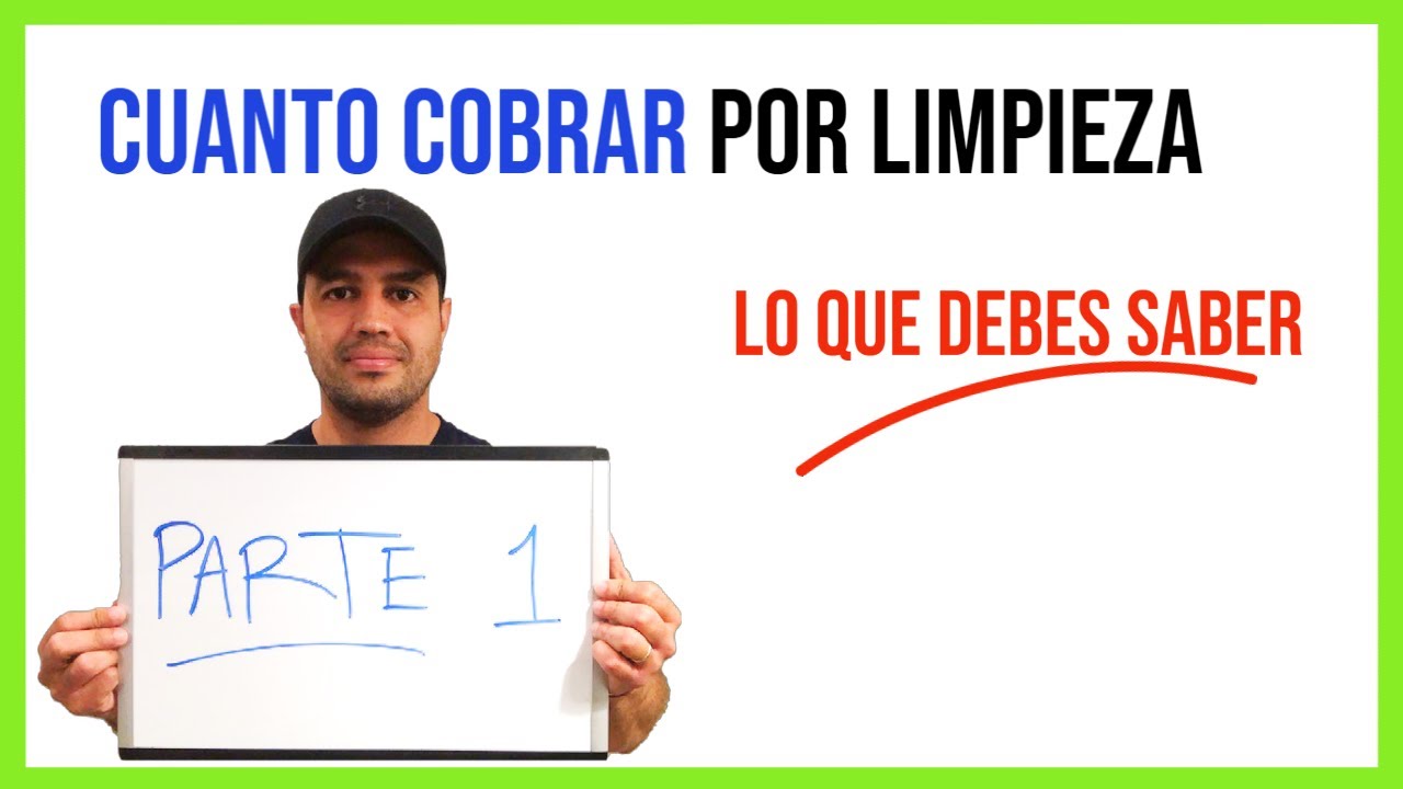 Cuanto COBRAR por servicios de LIMPIEZA - SECRETO REVELADO - Video 1