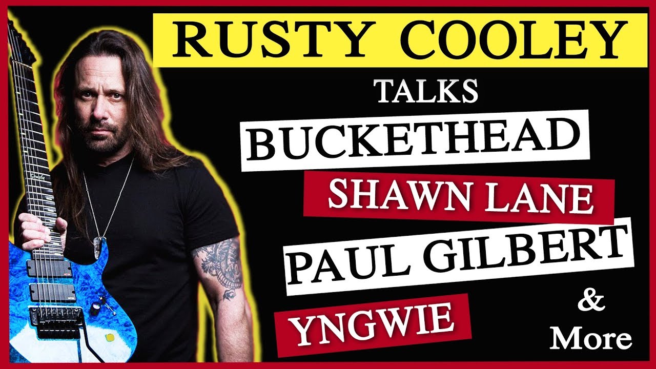 Rusty Cooley talks Buckethead, Yngwie, Shawn Lane & more (NatterNet Interview)