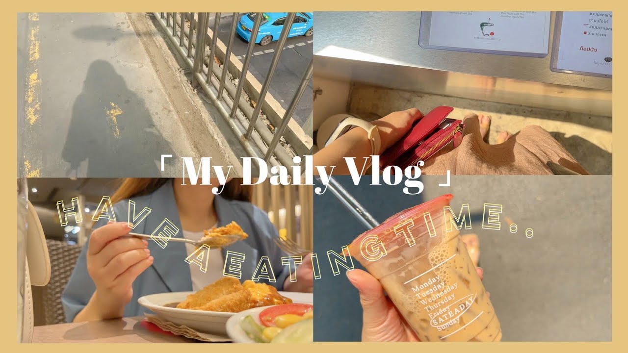 What i eat in a week in Bangkok 🥨🥪 | ชีวิตวันทำงาน กลับเข้าออฟฟิศ , Outfit of the day in summer