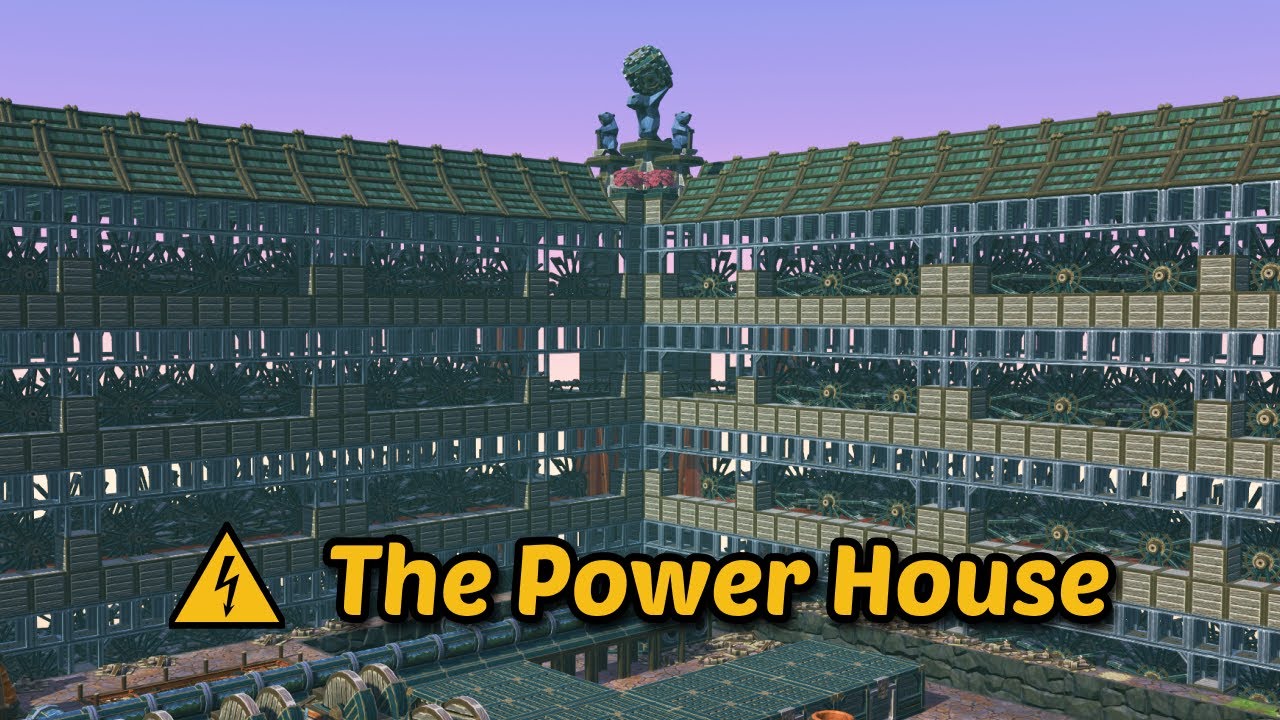 Vertical Water Power! - Timberborn - Skyborn #7