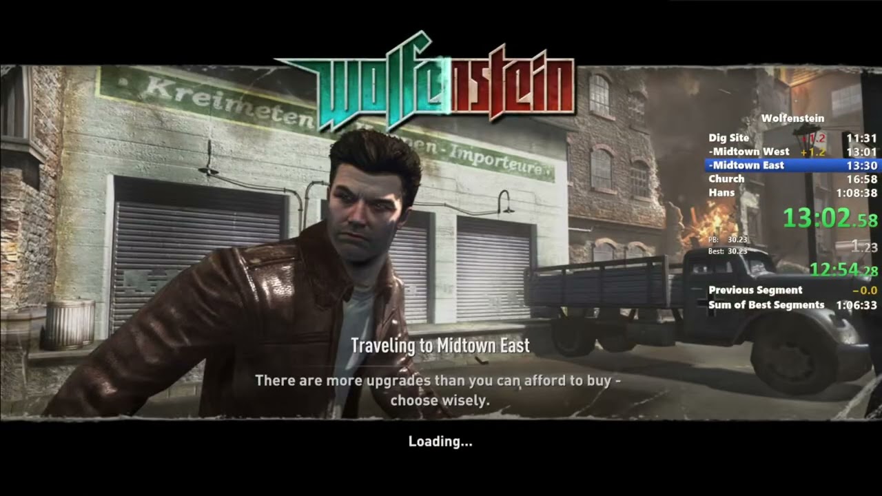 Wolfenstein 2009 Speedrun in 1:07:43