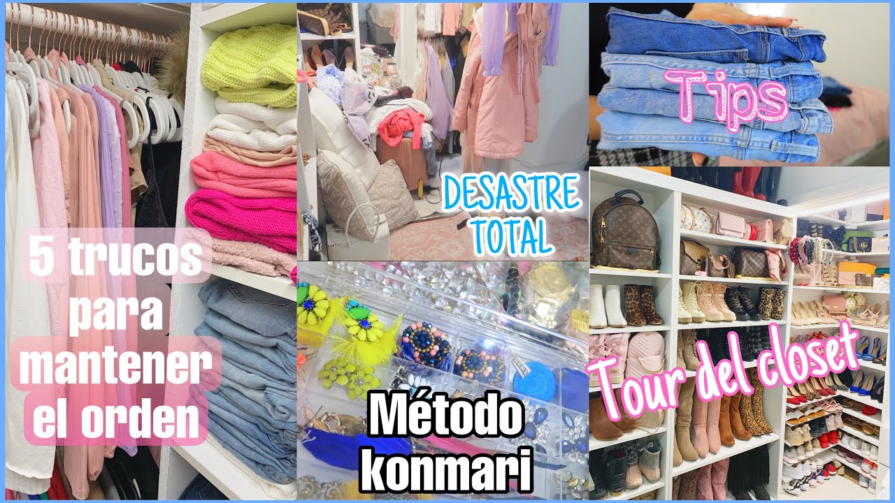 CLOSET TOUR 2022 | MOTIVATE A LIMPIAR ORGANIZAR | LIMPIEZA DE PRIMAVERA | Como limpiar tu closet