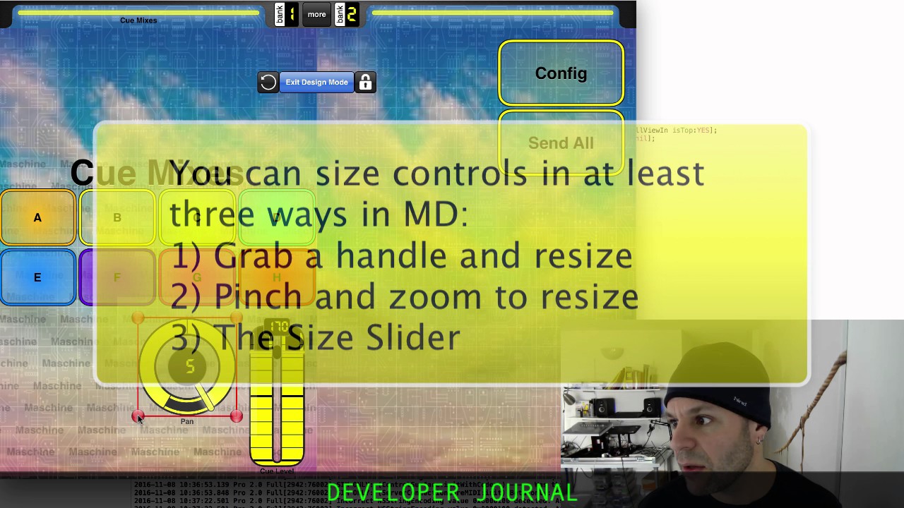 November 8, 2016: Developer Journal for MIDI Designer Pro 2