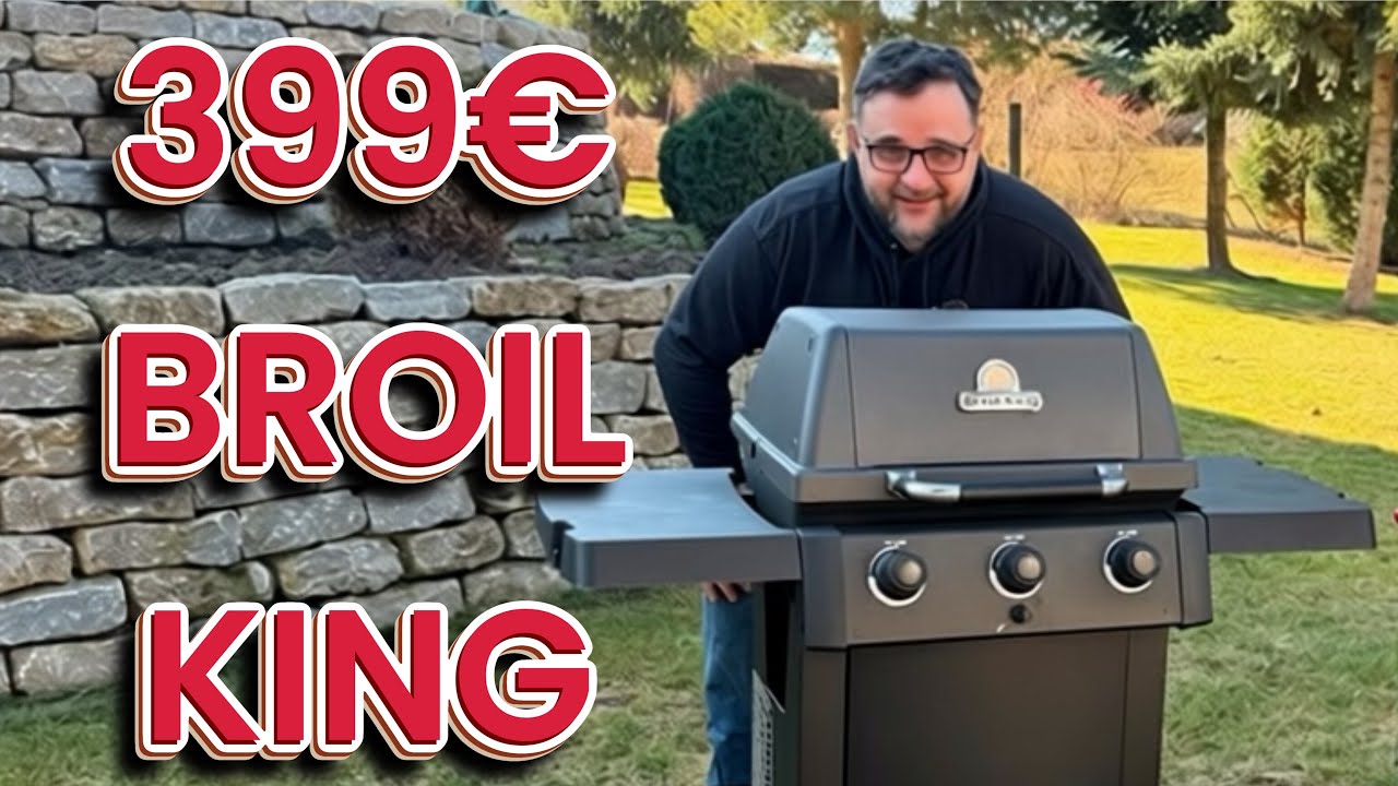 399€ Broil King GRILL im Test Gem Shadow 310 --- Klaus grillt