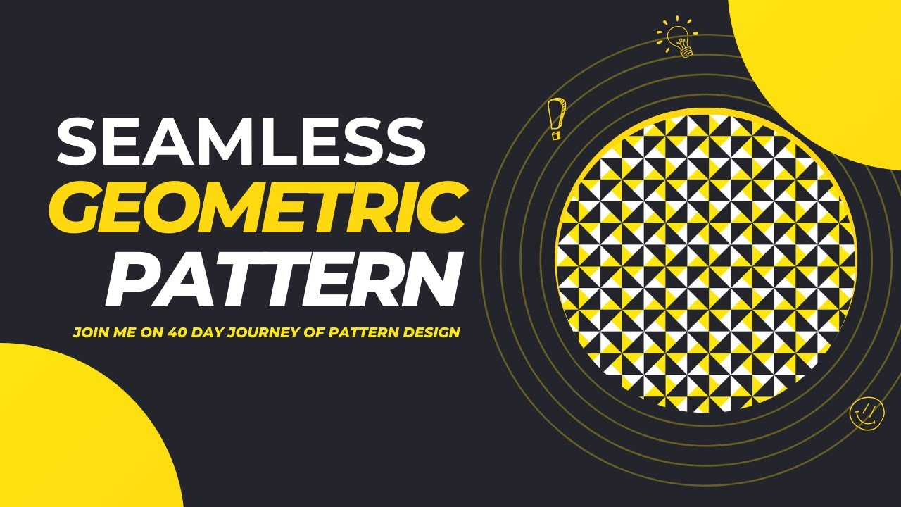 Day #22 | how to  Abstract Pattern Design in Adobe Illustrator | Step-by-Step Tutorial