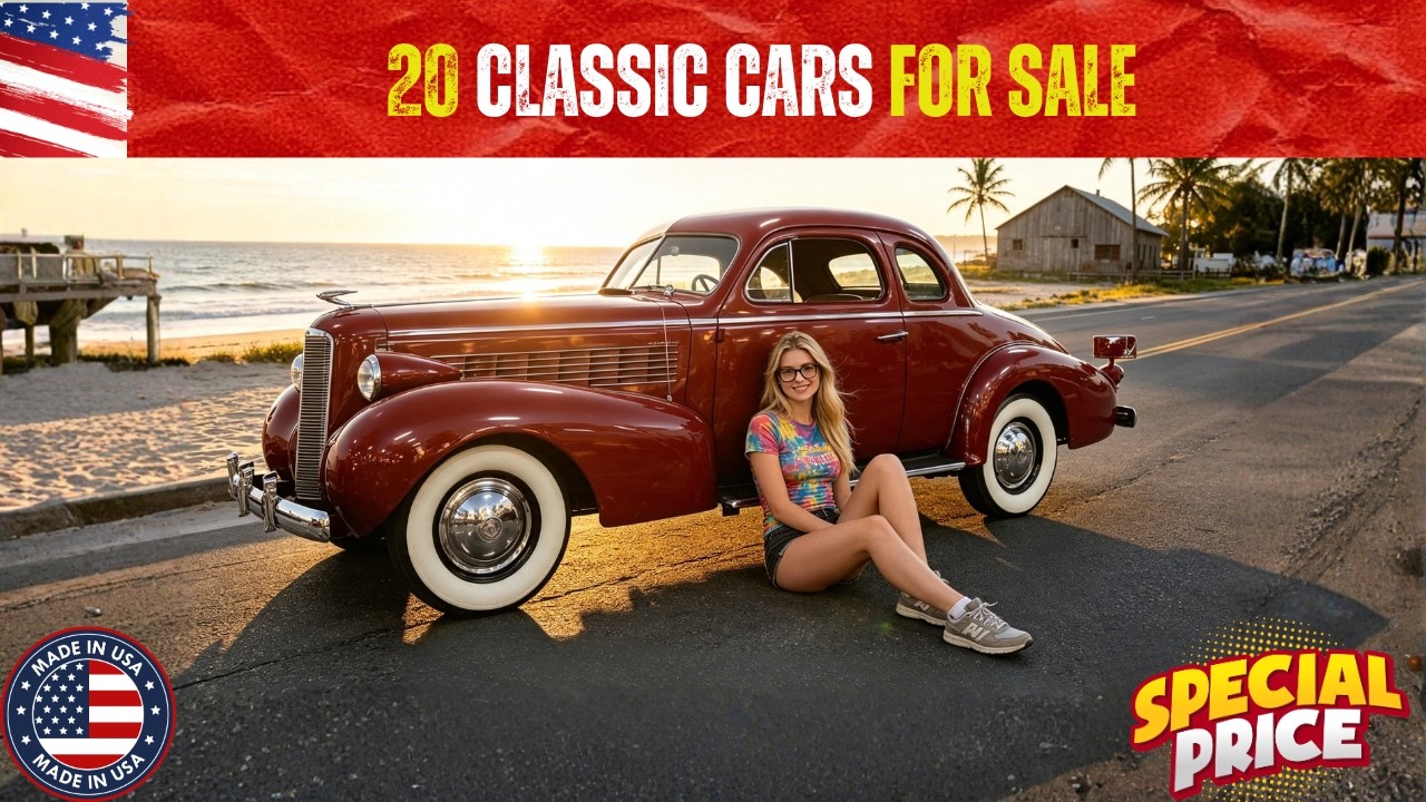 20 CHEAP AMERICAN CLASSIC CARS FOR SALE #classiccars