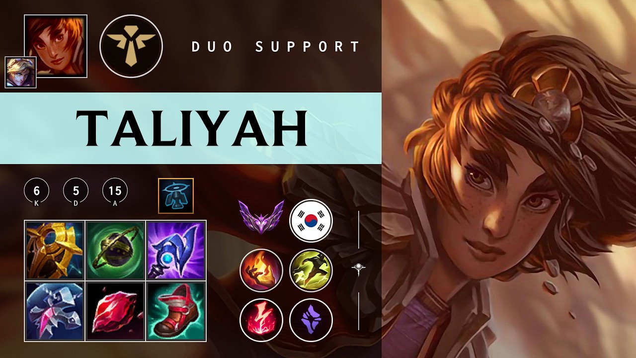Taliyah Support vs Yuumi - KR Master Patch 26.03