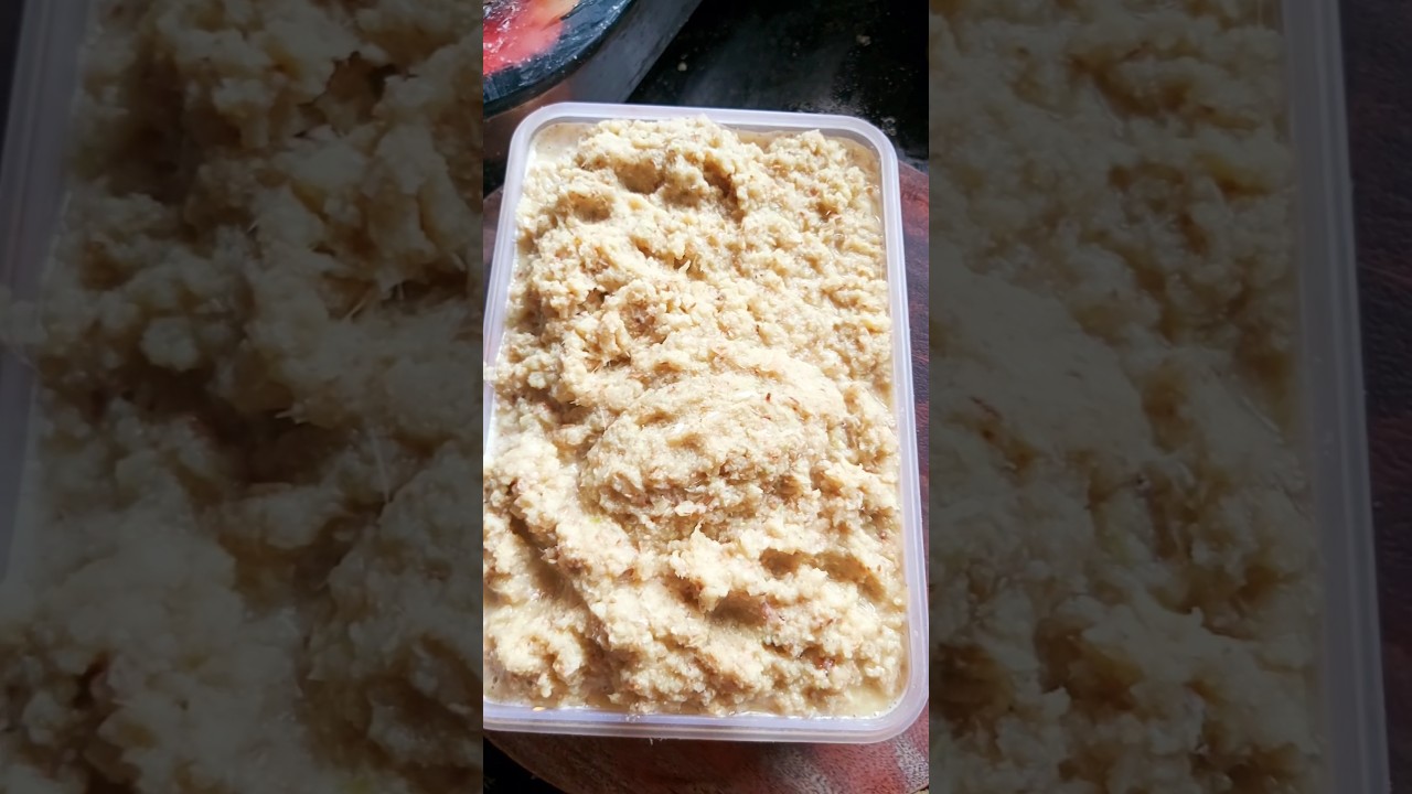 ramzan se phele How to make ginger garlic paste in bulk