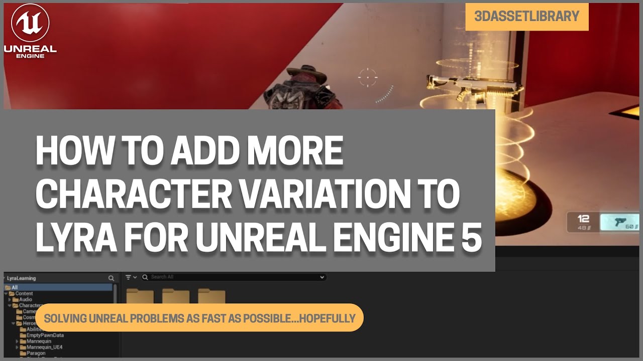 How To Add More Character Variation To Lyra For Unreal Engine 5
