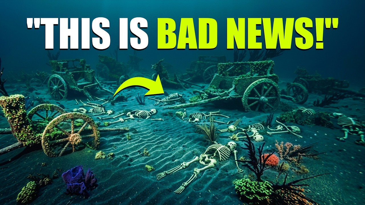 Водолазы обнаружили под Красным морем армию фараона &mdash; и это шокирует!