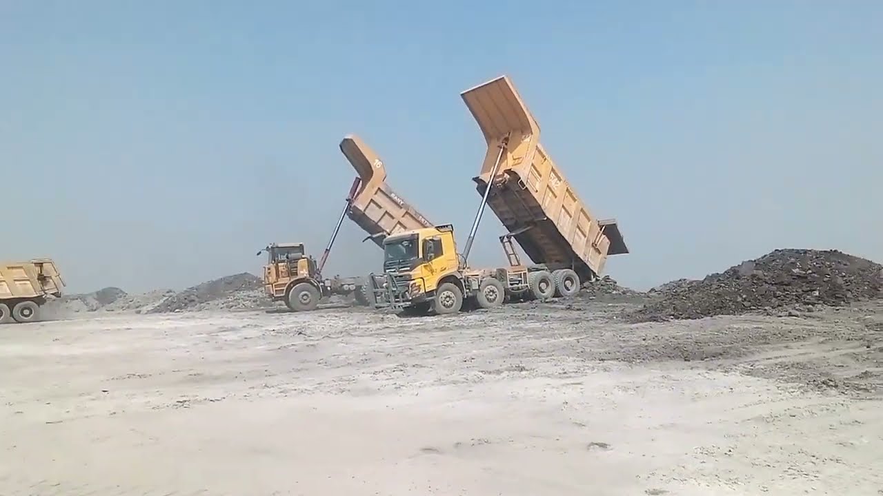 Sany Mining Truck SKT90S Off Highway Wide Body Unloading Dumptrucks Operater Views|@Guddusahbihar