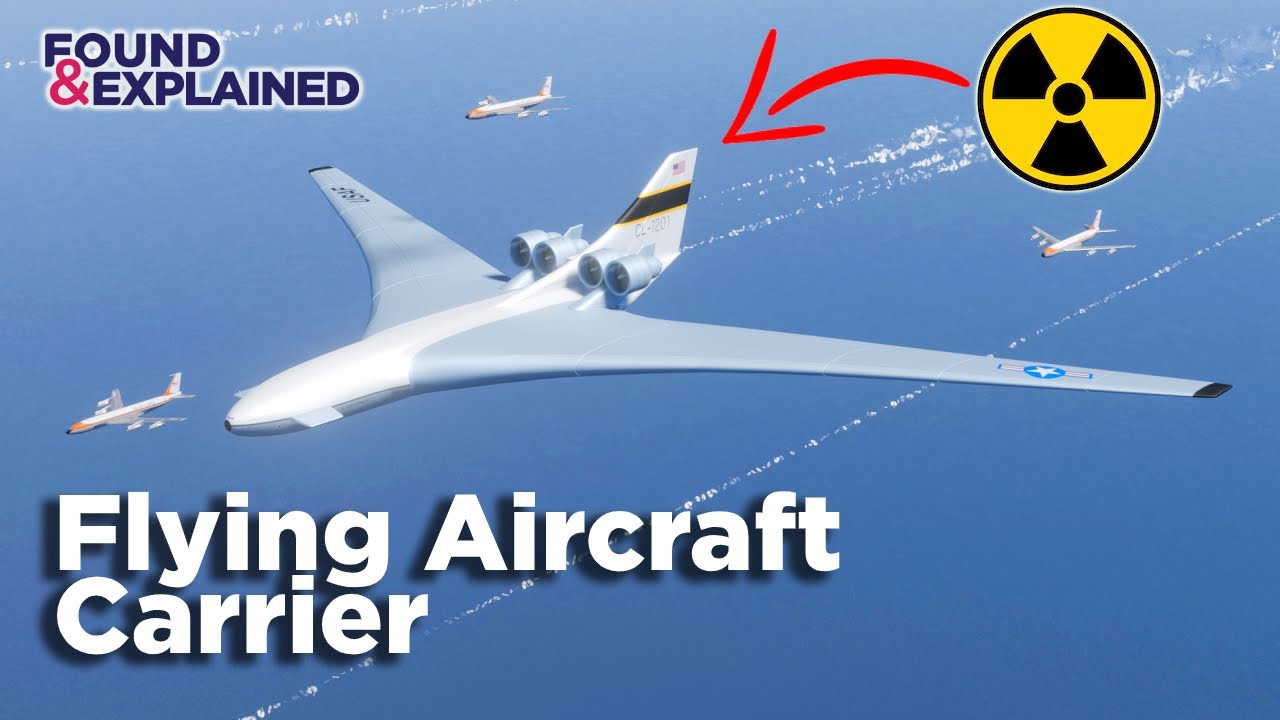The Nuclear Powered Flying Aircraft Attack Carrier - Never Built CL-1201