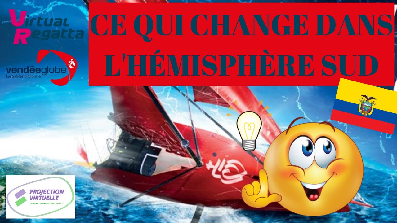 LES PIÈGES À ÉVITER APRÈS LE PASSAGE DE L'ÉQUATEUR DANS LE VENDÉE GLOBE 2020 sur VIRTUAL REGATTA