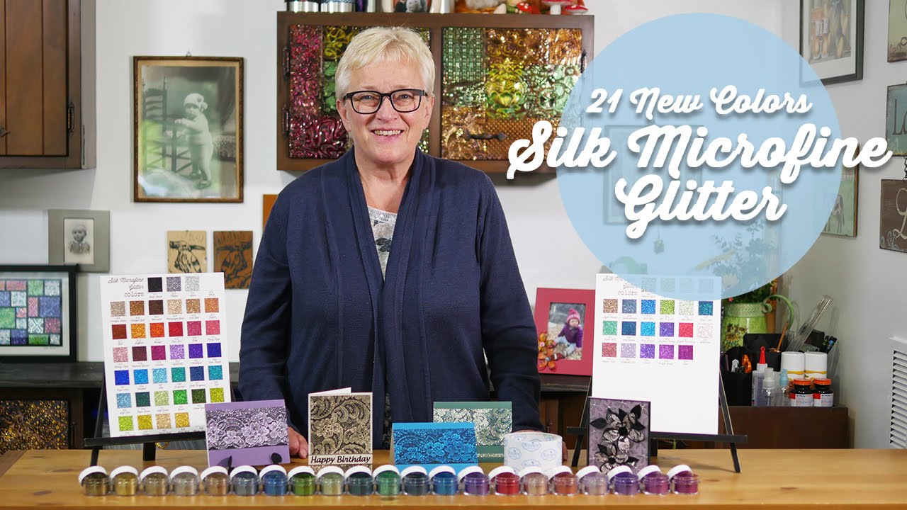 Silk Microfine Glitter: 21 NEW Colors!