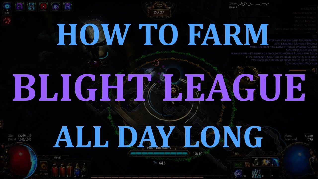 PoE 3.22 - The Mega-Blight Atlas Build (STANDARD league)