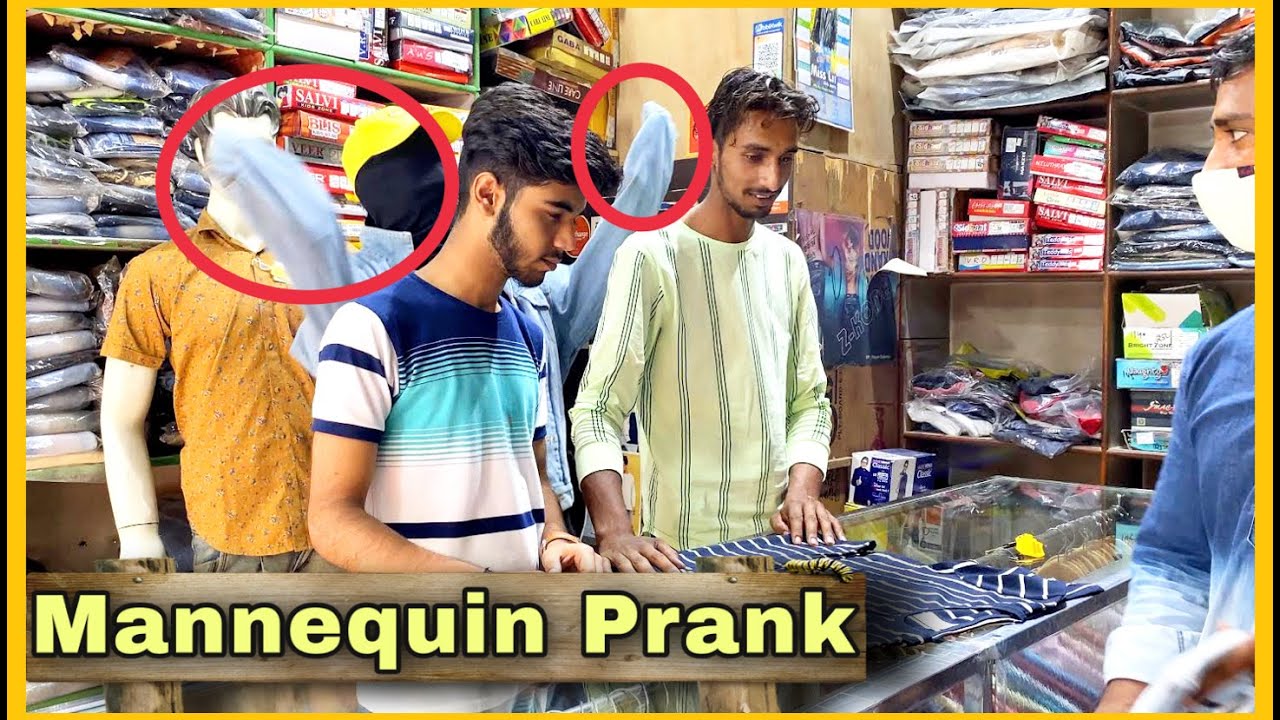 Mannequin Slapping Prank | Ritik Verma