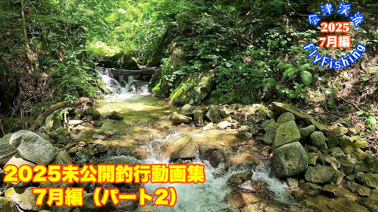 【会津渓流FlyFishing】2025未公開釣行動画集 7月編（パート2）