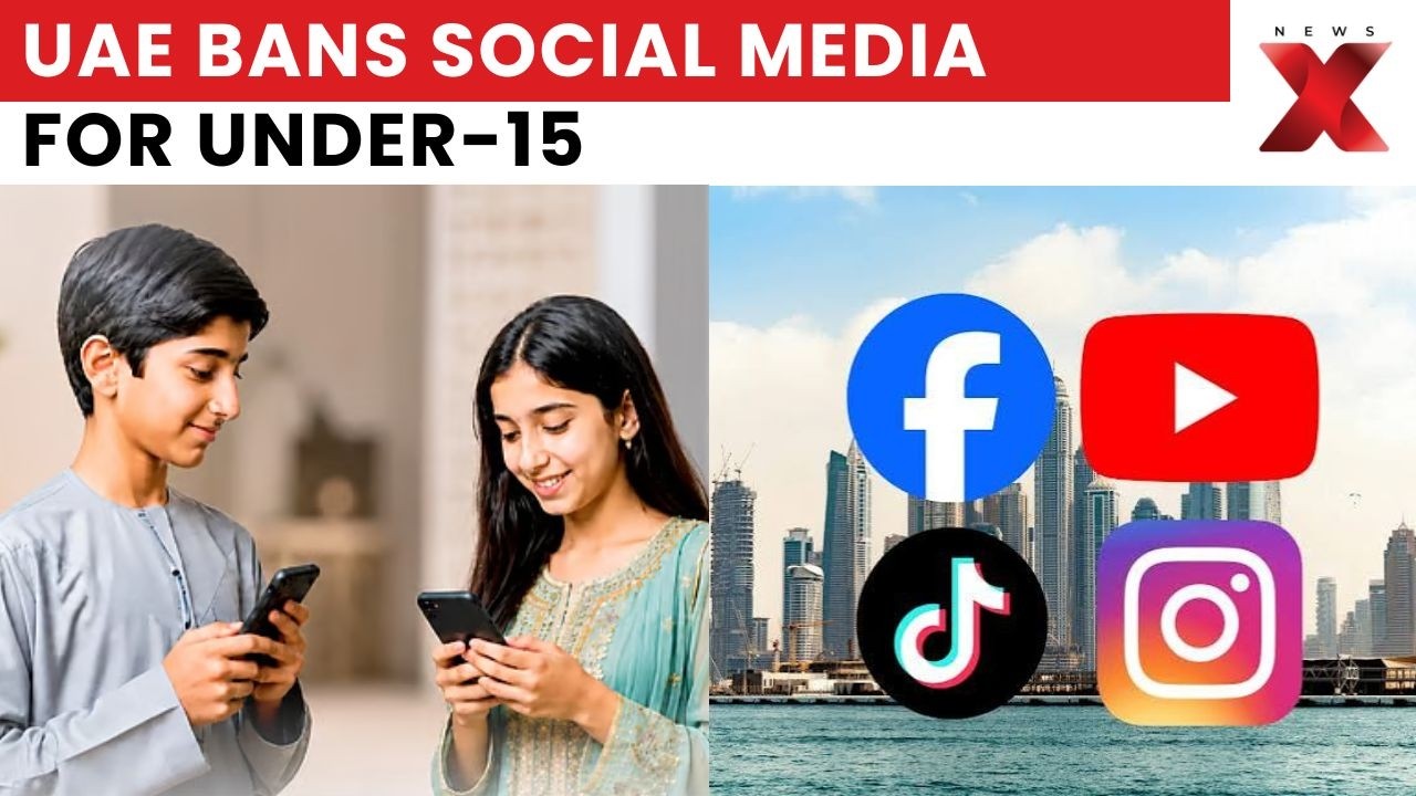UAE Bans Social Media Accounts for Children Under 15 in Major Move | NewsX