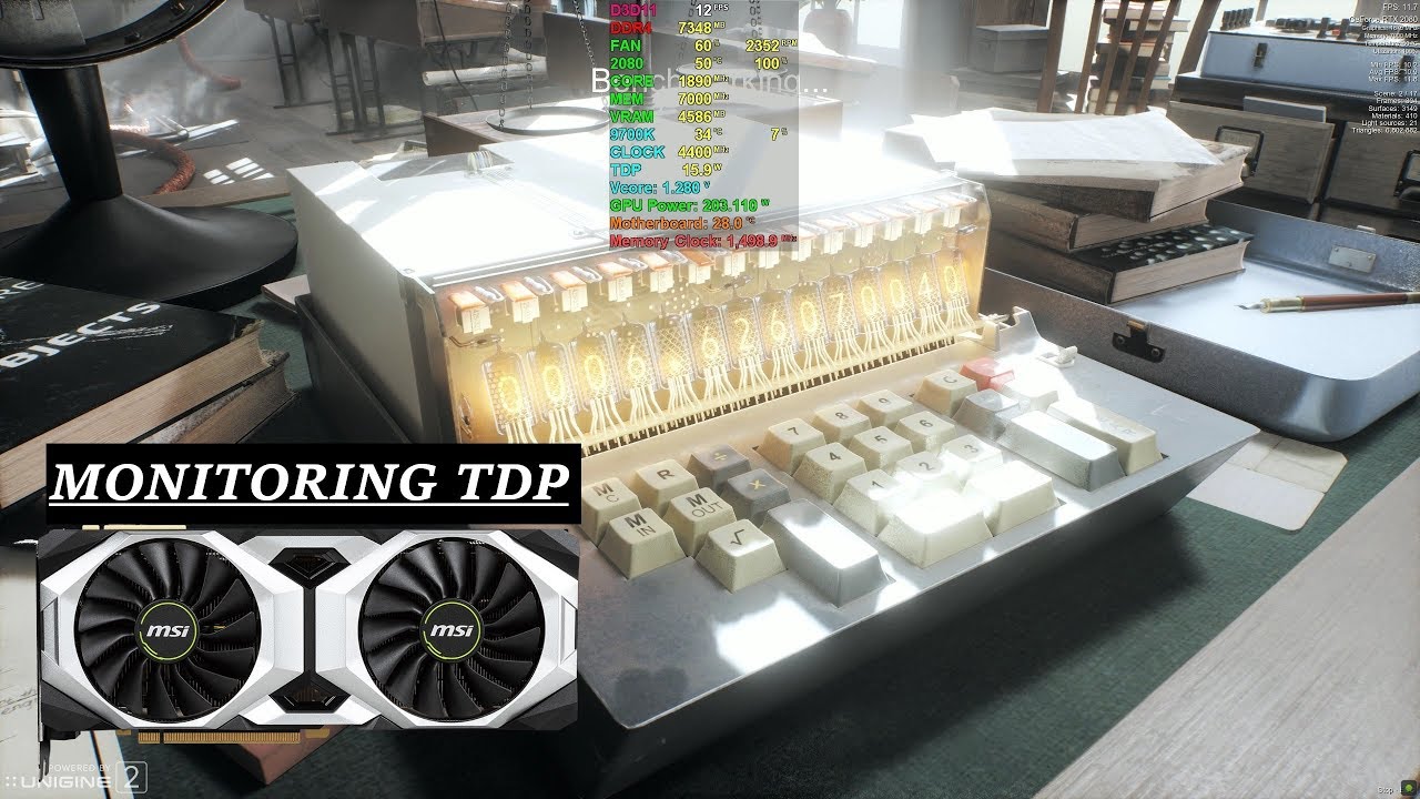 MSI VENTUS RTX 2080: Power Consumption