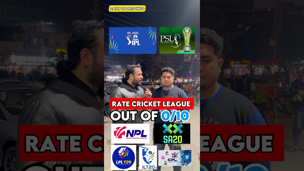 Pick The Best Cricket Leagues IPL Vs PSL #pakistanireaction #cricketshorts #iplvspsl #india #ytshort