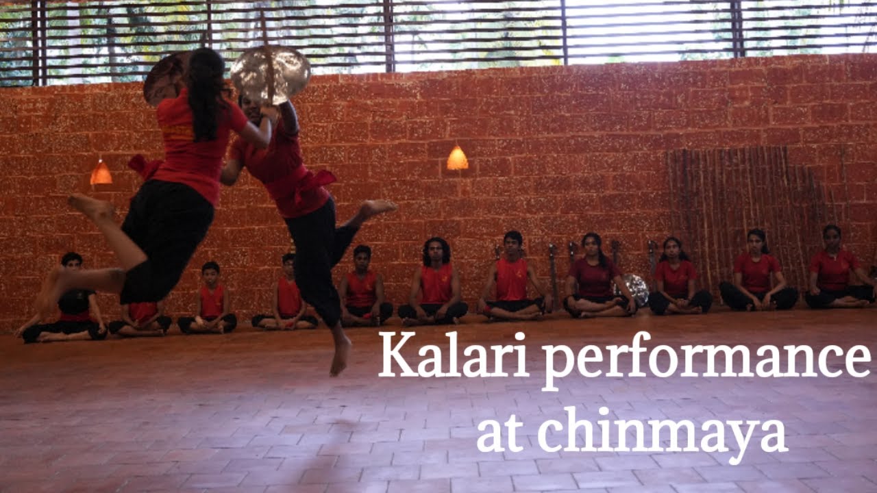 Agasthyam Kalari, Performance at Chinmaya . In Front of Birthplace of Aadi Sankaracharya