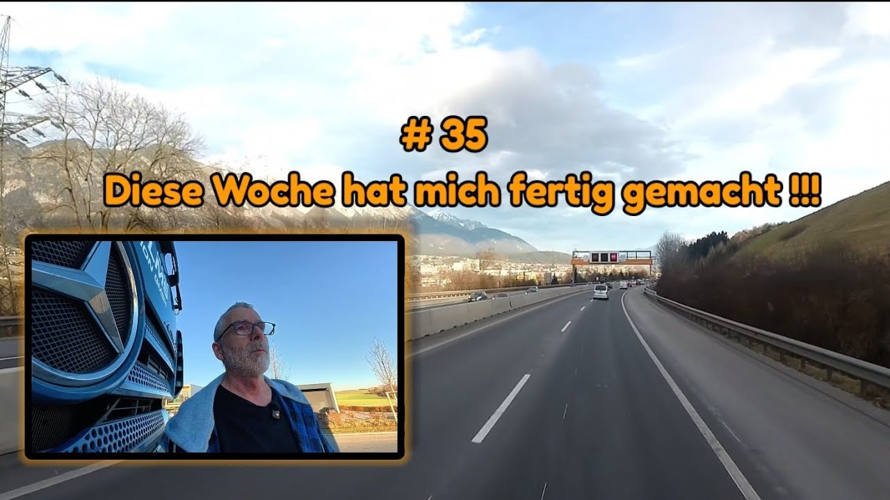 #35 Eine nervige Tour, aber diese Region entschädigt !!!😍 #Alpen#Truckeralltag