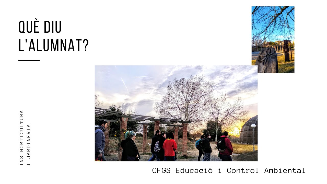 CFGS Educació i Control Ambiental_Alumnat