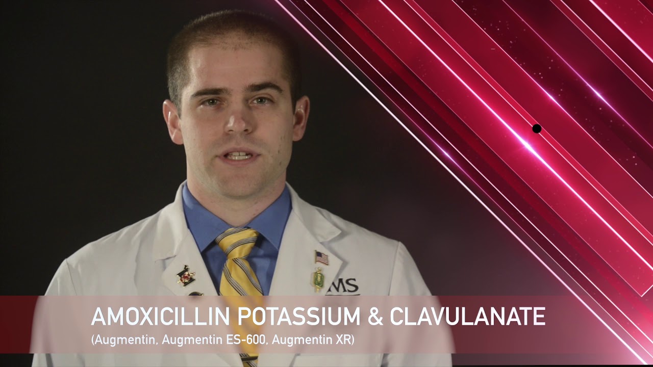 Augmentin Medication Information (dosing, side effects, patient counseling)