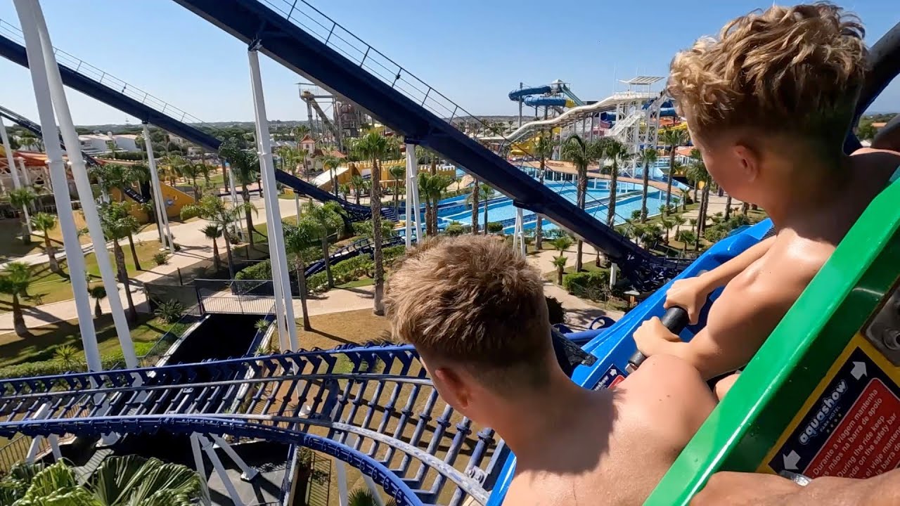 Watercoaster at Aquashow Park, Portugal 🇵🇹