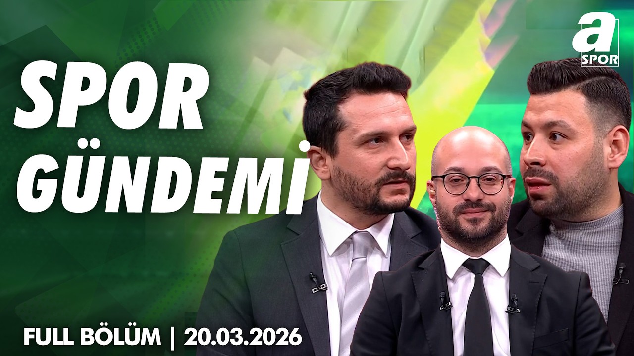 Galatasaray'da Osimhen Ve Lang Üzüntüsü  / A Spor / Spor Gündemi Full Bölüm / 20.03.2026