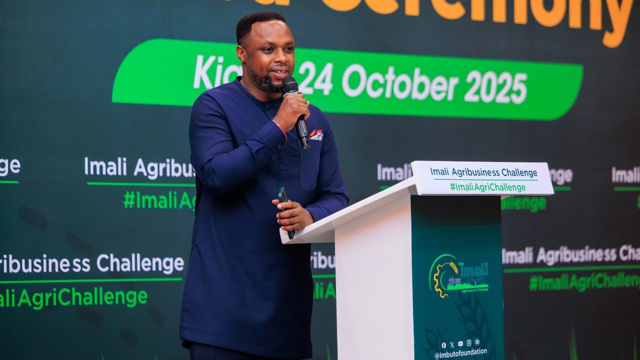 Alexis Rutagarama - Imbuto Foundation: during #ImaliAgriChallenge | Kigali, 24 October 2025