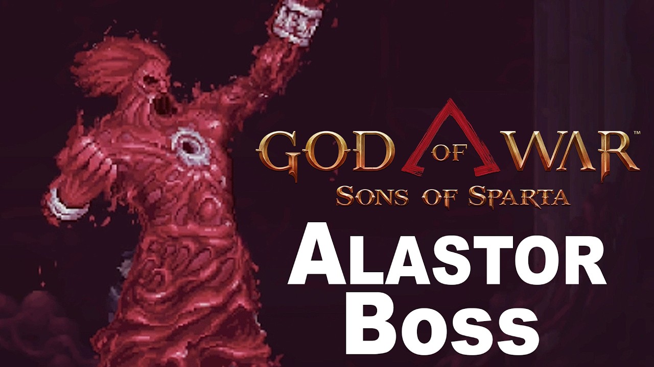 God of War Sons of Sparta - Full ALASTOR Boss Fight [4K]