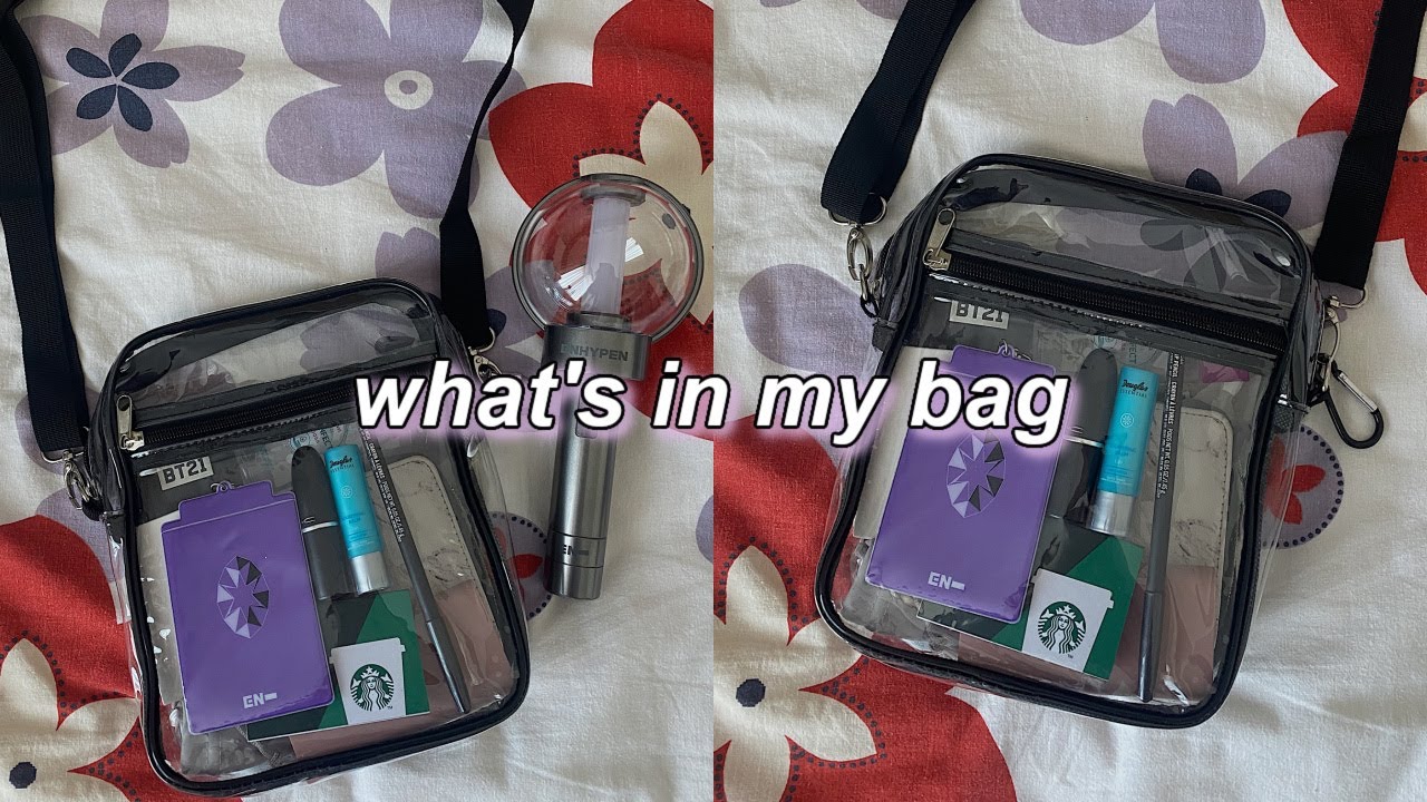 ♡ what's in my bag *kpop concert edition* ♡